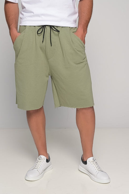 Oversized Shorts - Chaki